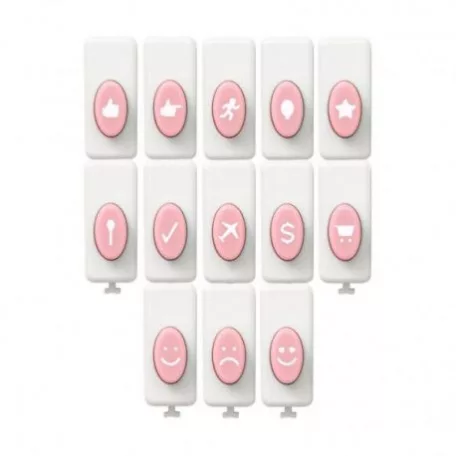 Ikonok, betűlyukasztó készlethez, Word Punch Board - Icon punches / WRMK Punch Board (1 csomag)