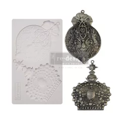   ReDesign with Prima szilikon öntőforma 5x8 Inch Victorian Adornments / Decor Mould (1 db)