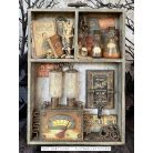 Díszítőelem - üveg , Laboratory / Tim Holtz Idea-ology (1 csomag)