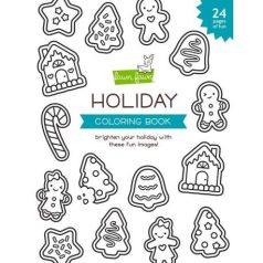   Színező A4 / LF2400, Lawn Fawn Coloring Book / Holiday -  (24 oldal)