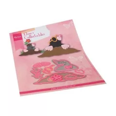   Vágósablon COL1488, Marianne Design Dies / Collectable - Eline's Mole -  (1 csomag)