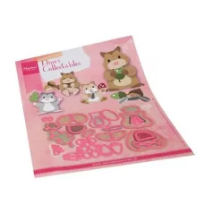   Vágósablon COL1489, Marianne Design Dies / Collectable - Eline's Hamster -  (1 csomag)