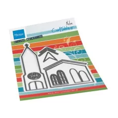   Vágósablon CR1520, Marianne Design Dies / Craftable - Church by Marleen -  (1 csomag)