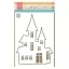Stencil PS8075, Marianne Design Craft stencil / Haunted House (1 db)