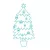 Szilikonbélyegző , Christmas Clear Stamp / Christmas Tree -  (1 csomag)