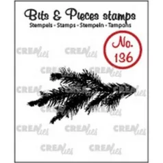   Szilikonbélyegző , Crealies Clear stamp / Pine branch -  (1 db)