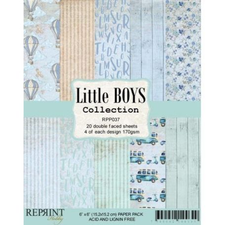 Papírkészlet 6", Reprint Paper Pack  / Little Boy - kétoldalas (20 lap)