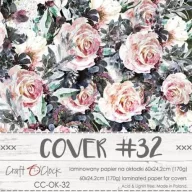   Craft O'Clock Albumborító 60x24,2cm / Craft O'Clock Mixed Media Cover No.32 (1 ív)