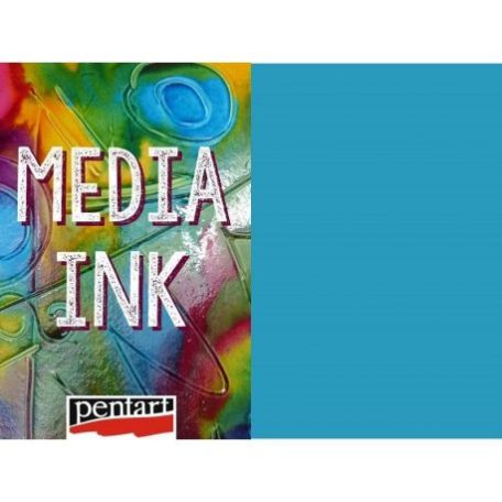 Pentart Média Tinta lagúnakék lagoon blue Media Ink (1 db)