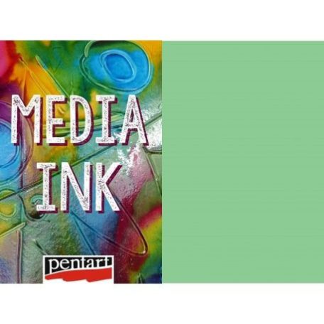 Pentart Média Tinta almazöld apple green Media Ink (1 db)