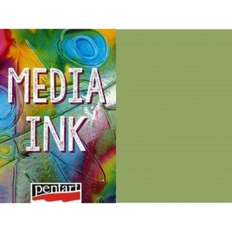 Pentart Média Tinta olíva olive Media Ink (1 db)
