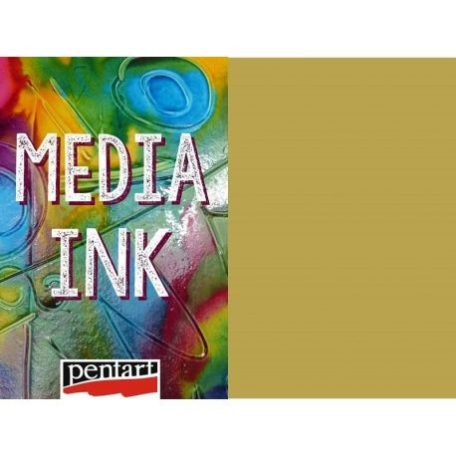 Pentart Média Tinta szalma straw Media Ink (1 db)