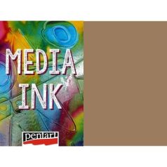 Pentart Média Tinta sötéthomok dark sand Media Ink (1 db)