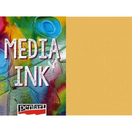 Pentart Média Tinta mézsárga honey yellow Media Ink (1 db)