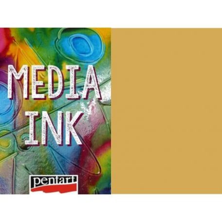 Pentart Média Tinta mustár mustard Media Ink (1 db)