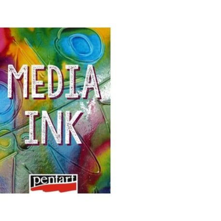 Pentart Média Tinta fehér white Media Ink (1 db)