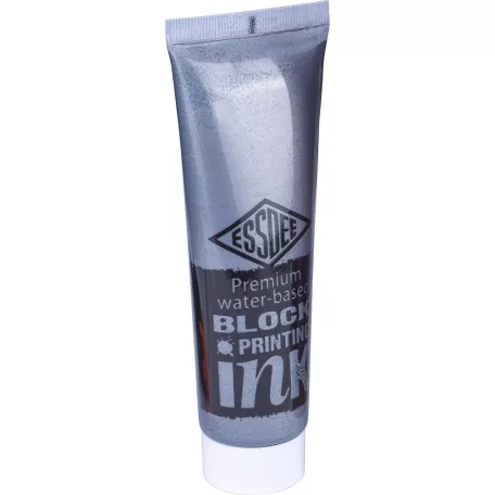 Lino festék / Linóleum tinta  , Essdee Metallic Block Printing Ink Set / Arany, ezüst, bronz -  (3 db)