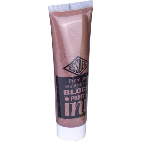 Lino festék / Linóleum tinta  , Essdee Metallic Block Printing Ink Set / Arany, ezüst, bronz -  (3 db)