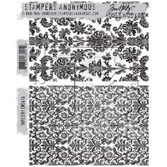   Gumibélyegző , Tim Holtz Cling Stamps / Tapestry -  (1 csomag)