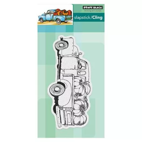 Gumibélyegző , Penny Black Rubber stamp / Pumpkin truck (1 csomag)