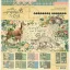 Papírkészlet 12", Graphic 45 Woodland Friends / Paper Pad -  (16 lap)