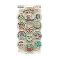   Díszítőelem , Vintage Flair Christmas / Tim Holtz Idea-ology (1 csomag)