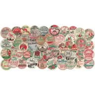   Díszítőelem , Milk Caps Christmas / Tim Holtz Idea-ology -  (1 csomag)