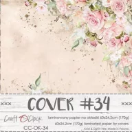   Albumborító , Vintage Treasure, 60x24,2cm / Craft O'Clock Mixed Media - Cover 34 (1 csomag)