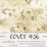   Craft O'Clock Albumborító 60x24,2cm / Craft O'Clock Mixed Media Cover No.36 (1 ív)
