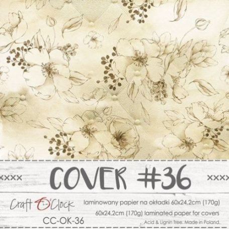 Albumborító , Cover 36, Lovely When You Smile / Craft O'Clock Mixed Media - Cover 36 (1 csomag)