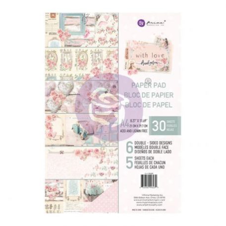 Papírkészlet A4, A4 Paper Pad / Prima Marketing With Love -  (1 csomag)