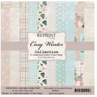   Papírkészlet 8", Reprint Paper Pack / Cozy Winter -  (10 lap)