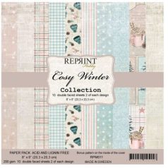   Papírkészlet 8", Reprint Paper Pack / Cozy Winter -  (10 lap)