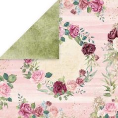   Scrapbook papír 12x12,  Craft&You Paper / Flower Vibes - 5 (1 ív)