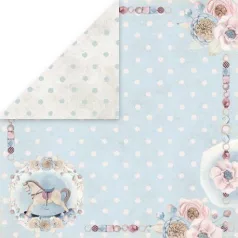   Scrapbook papír 12x12,  Craft&You Paper / Baby World - 1 (1 ív)