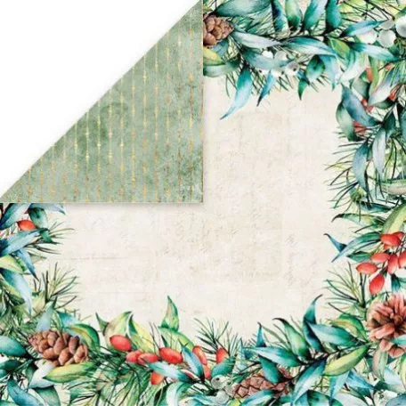 Scrapbook papír 12x12,  Craft&You Paper / Christmas Vibes - 3 (1 ív)