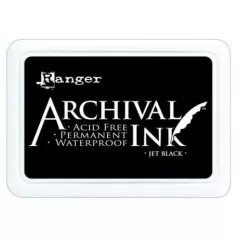 Ranger Archival Ink Bélyegzőpárna Jet black (1 db)