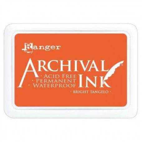 Bélyegzőpárna , Ranger Archival Ink / Bright tangelo -  (1 db)