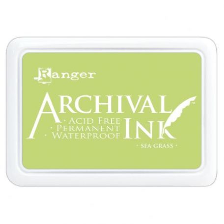 Bélyegzőpárna , Ranger Archival Ink / Sea grass -  (1 db)