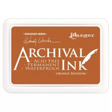Bélyegzőpárna , Ranger Archival Ink / Orange blossom -  (1 db)