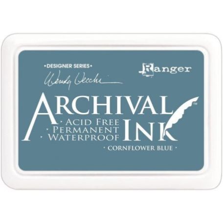 Bélyegzőpárna , Ranger Archival Ink / Cornflower blue -  (1 db)