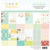   Papírkészlet 12x12, WP Paperpad Collection / Party Time! -  (24 lap)