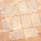 Elizabeth Craft Designs Stencil / Pattern Stencil Pack (10 db)