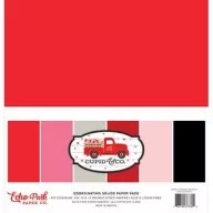   Papírkészlet 12", Echo Park Cupid & Co. / Solids Kit - Alapkarton (1 csomag)