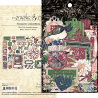   Graphic 45 Komment címkék Blossom / Die-cut Assortment (1 csomag)