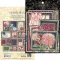 Graphic 45 Komment címkék Blossom / Ephemera & Journaling Cards (1 csomag)