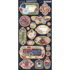 Graphic 45 Chipboard Blossom (1 ív)