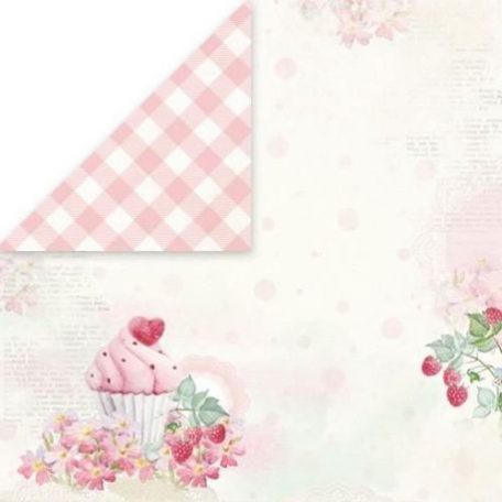 Scrapbook papír 12x12,  Craft&You Paper / Sweet Dessert - 1 (1 ív)