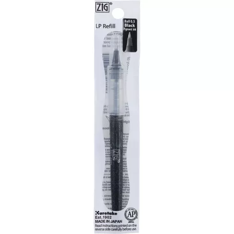 Tintapatron - golyóstoll Ball 0.5, Cocoiro ZIG Letter Pen / Black - Refill - Ball tip (1 db)