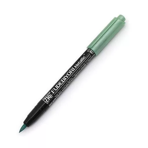 Ecsetfilc - Metál , ZIG Fudebiyori / (121) Metallic Green - (1 db)